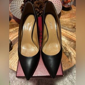 Bally Women's Black Pointed Toe Heels